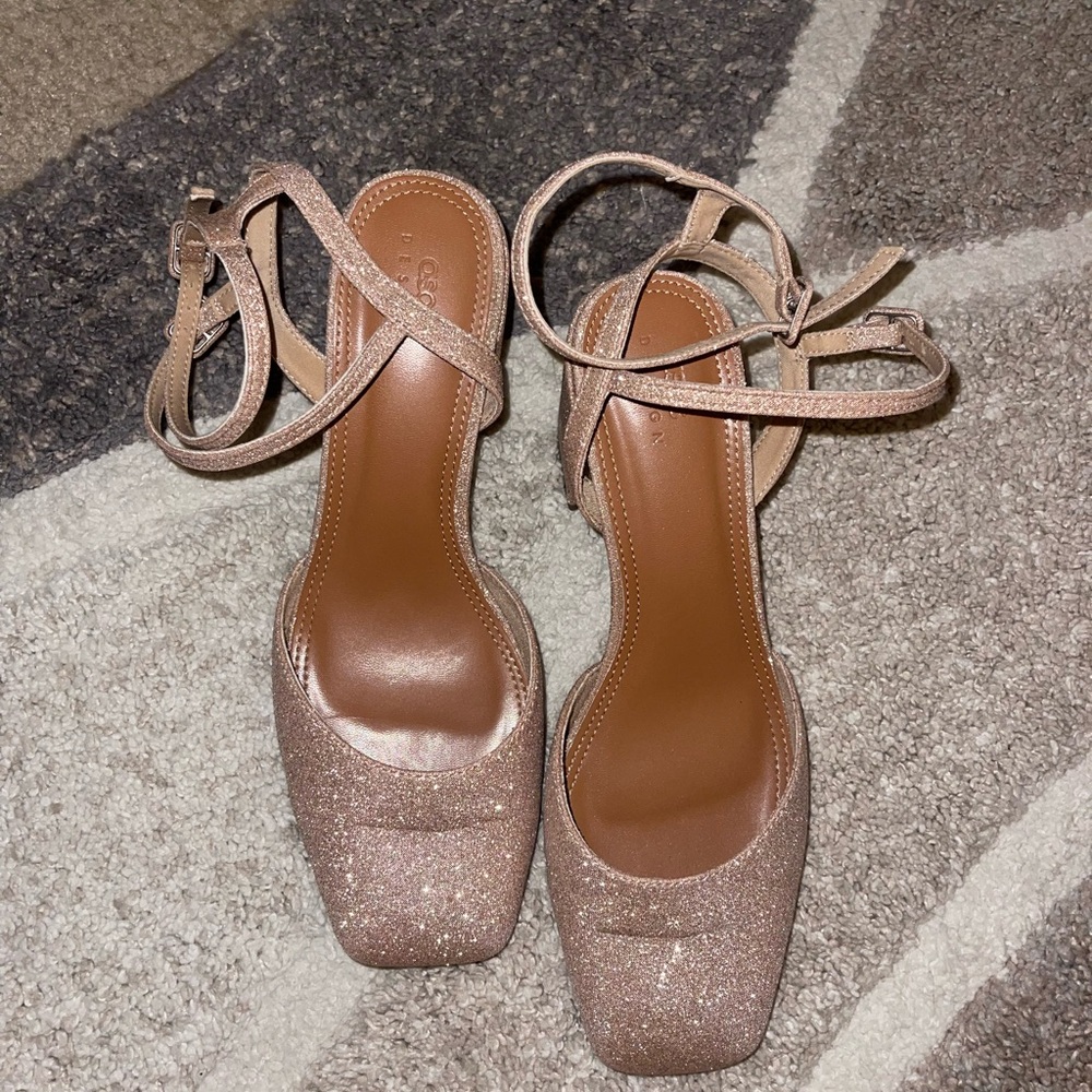 ASOS Glitter Heels - Picture 3 of 4